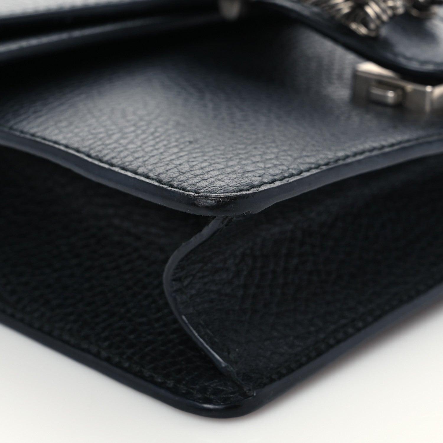 Gucci Calfskin Mini Dionysus Shoulder Bag Black 8 of 9