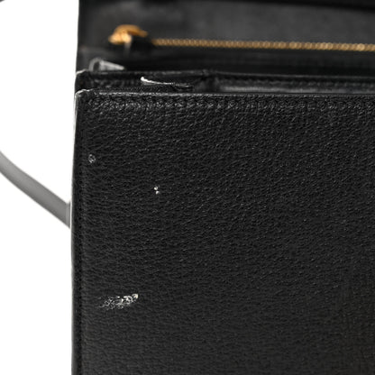 Celine Goatskin Medium Classic Box Flap Bag Black 14 of 14