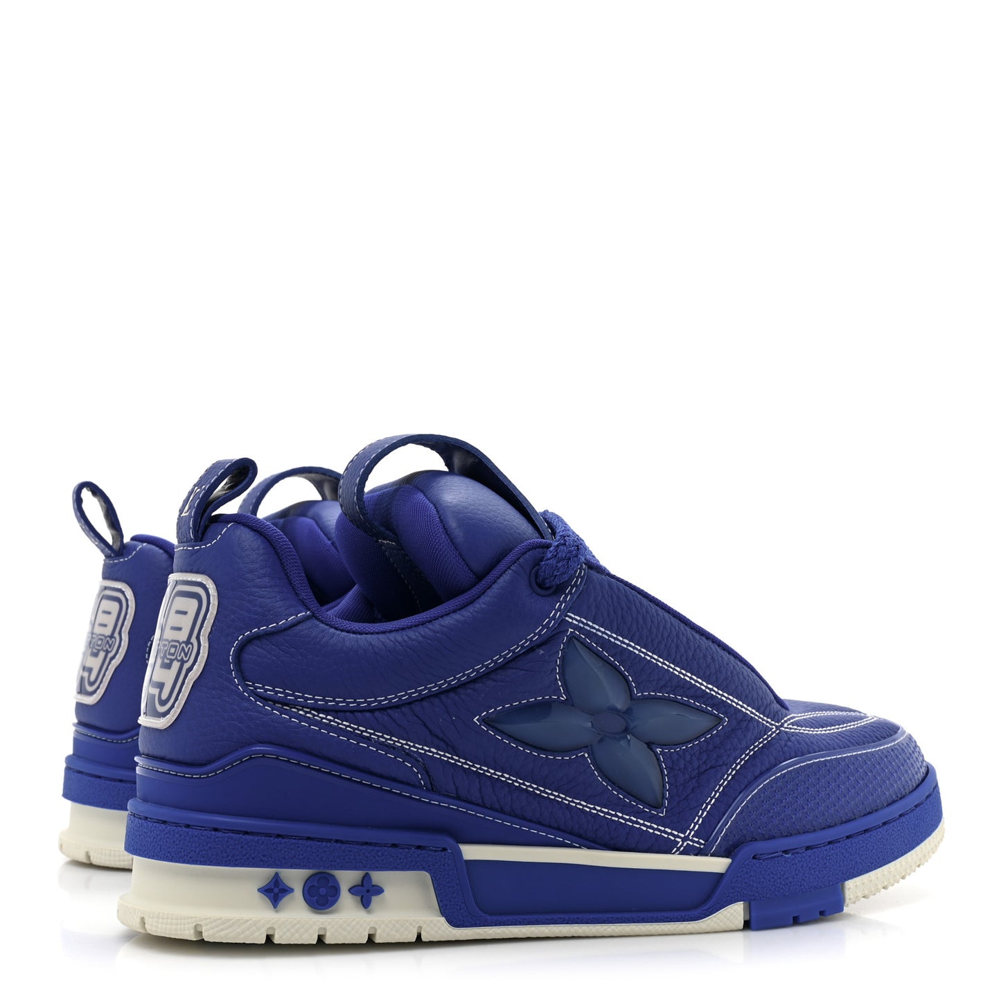 Mens LV Skate Sneakers 7.5 Blue