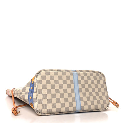 Louis Vuitton Damier Azur Summer Trunks Neo Neverfull MM 5 of 10