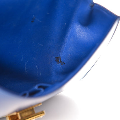 Celine Box Calfskin Medium Classic Box Flap Bag Indigo 10 of 16