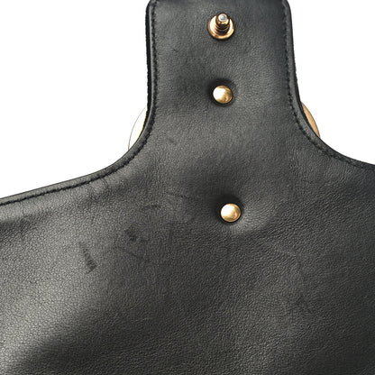 Gucci Velvet Matelasse Medium GG Marmont Shoulder Bag Black 21 of 24