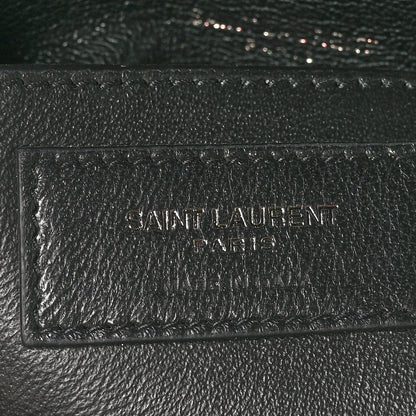 Saint Laurent Canvas Matelasse Chevron American Flag Monogram Medium College Bag Red Blue 5 of 10