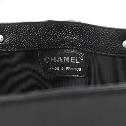 Chanel Caviar Metal Handle Tote Black 6 of 13