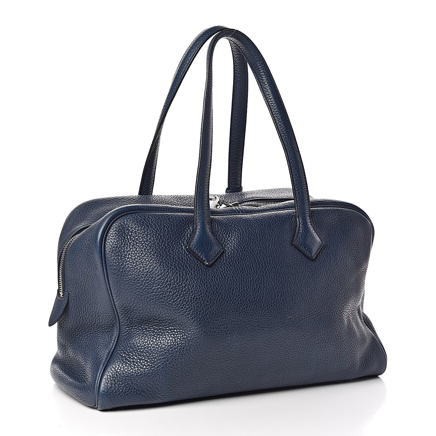 Hermes Taurillon Clemence Victoria II 35 Bleu De Malte 3 of 9
