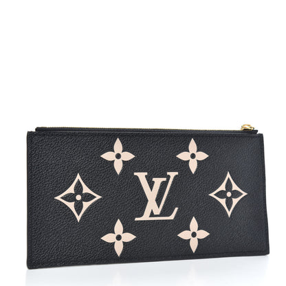 Louis Vuitton Empreinte Monogram Giant Pochette Felicie Zippered Insert Black 3 of 6