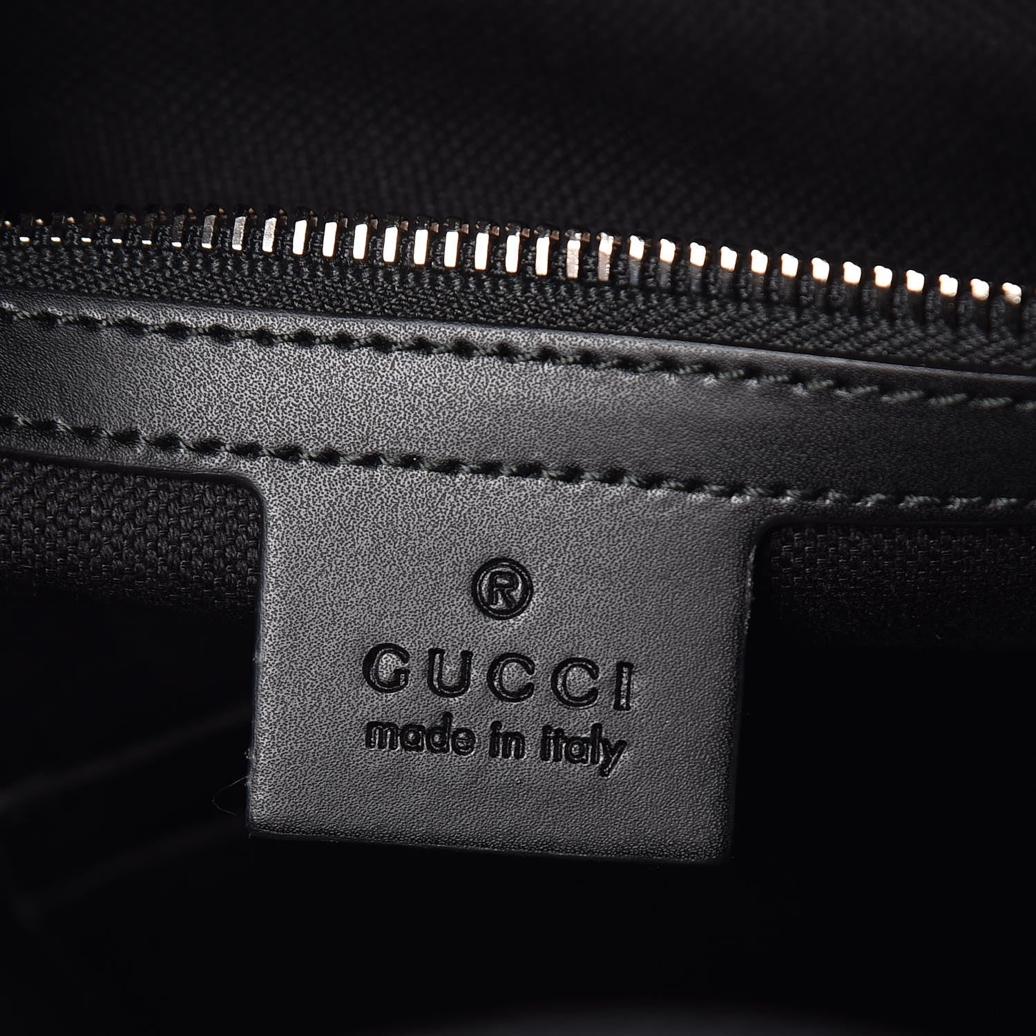 Gucci GG Supreme Monogram Web Tote Backpack Black Grey 6 of 9