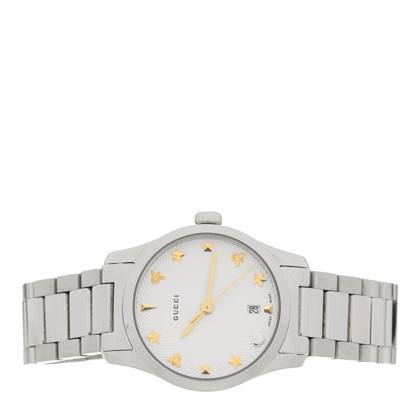 Stainless Steel 27mm G-Timeless Charm Quartz Watch