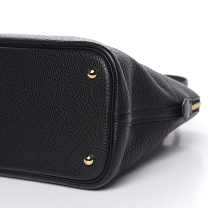 Hermes Taurillon Clemence Bolide 35 Black 9 of 11