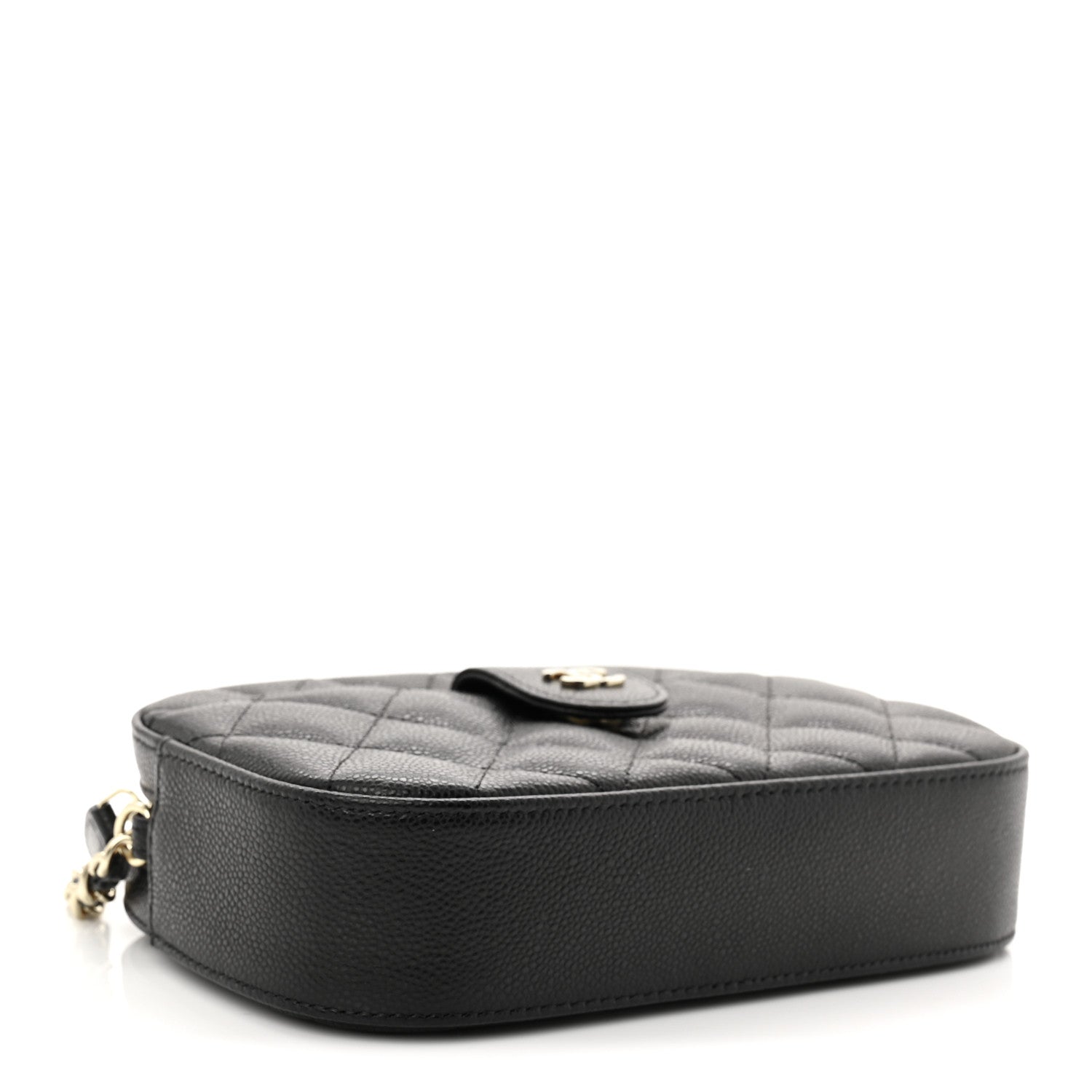 Chanel Caviar Quilted Chain Camera Bag Black 4 of 11