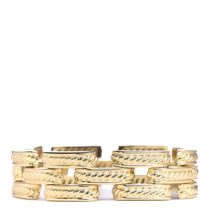 David Yurman 18K Yellow Gold Gatelin Link Bracelet 1 of 4