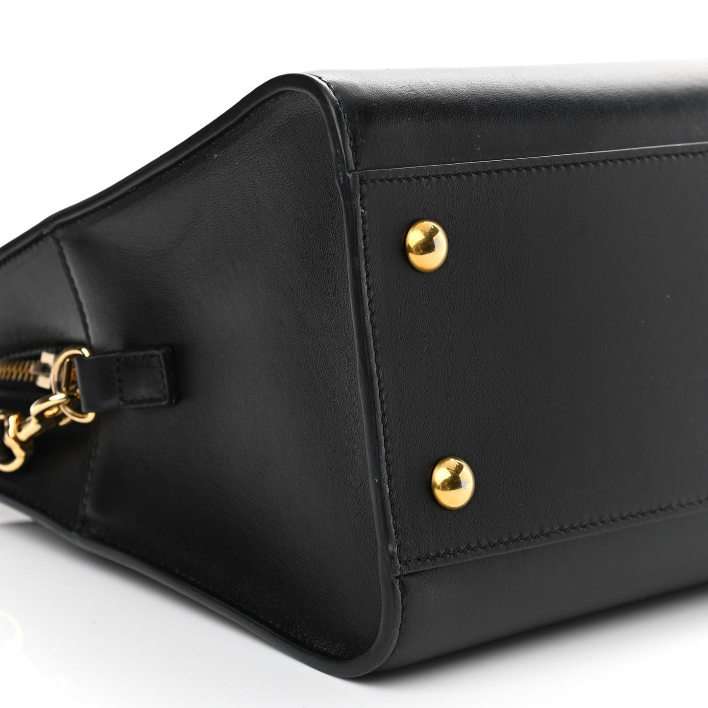 Smooth Calfskin Small Monogram Cabas Black