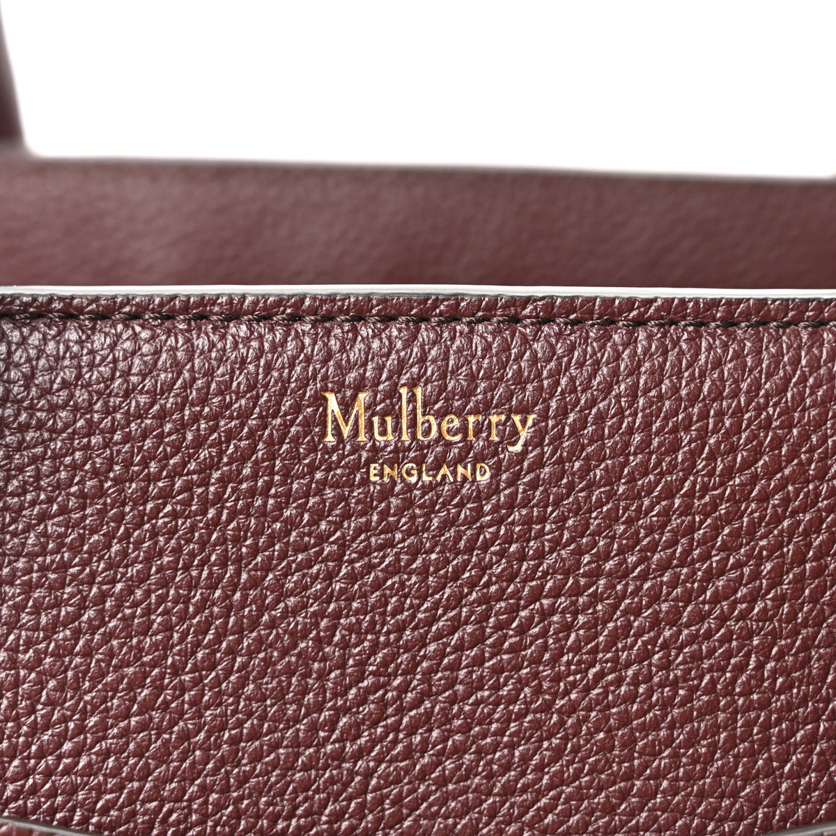 Small Classic Grain Small Zipped Bayswater Oxblood