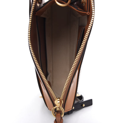 Chloe Patent Small Roy Bag Caramel 5 of 9