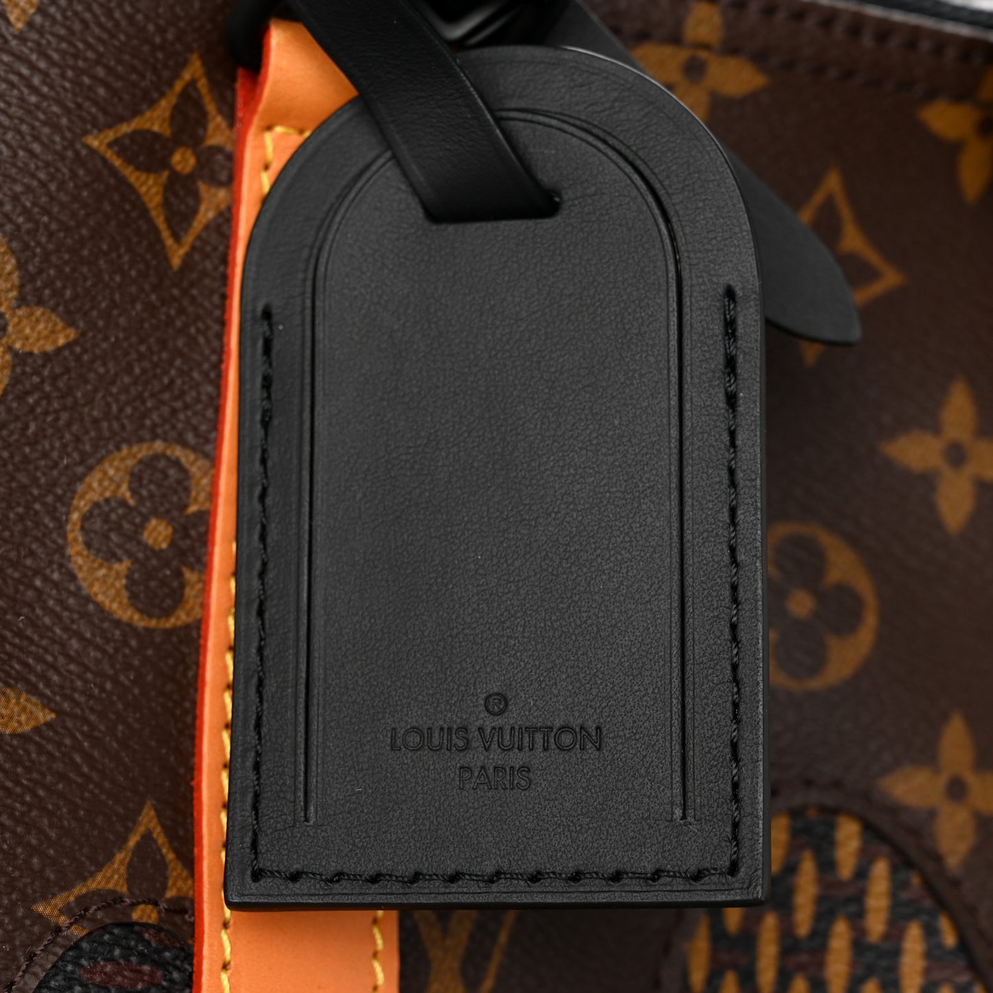 x Nigo Giant Damier Ebene Monogram Keepall Bandouliere 50