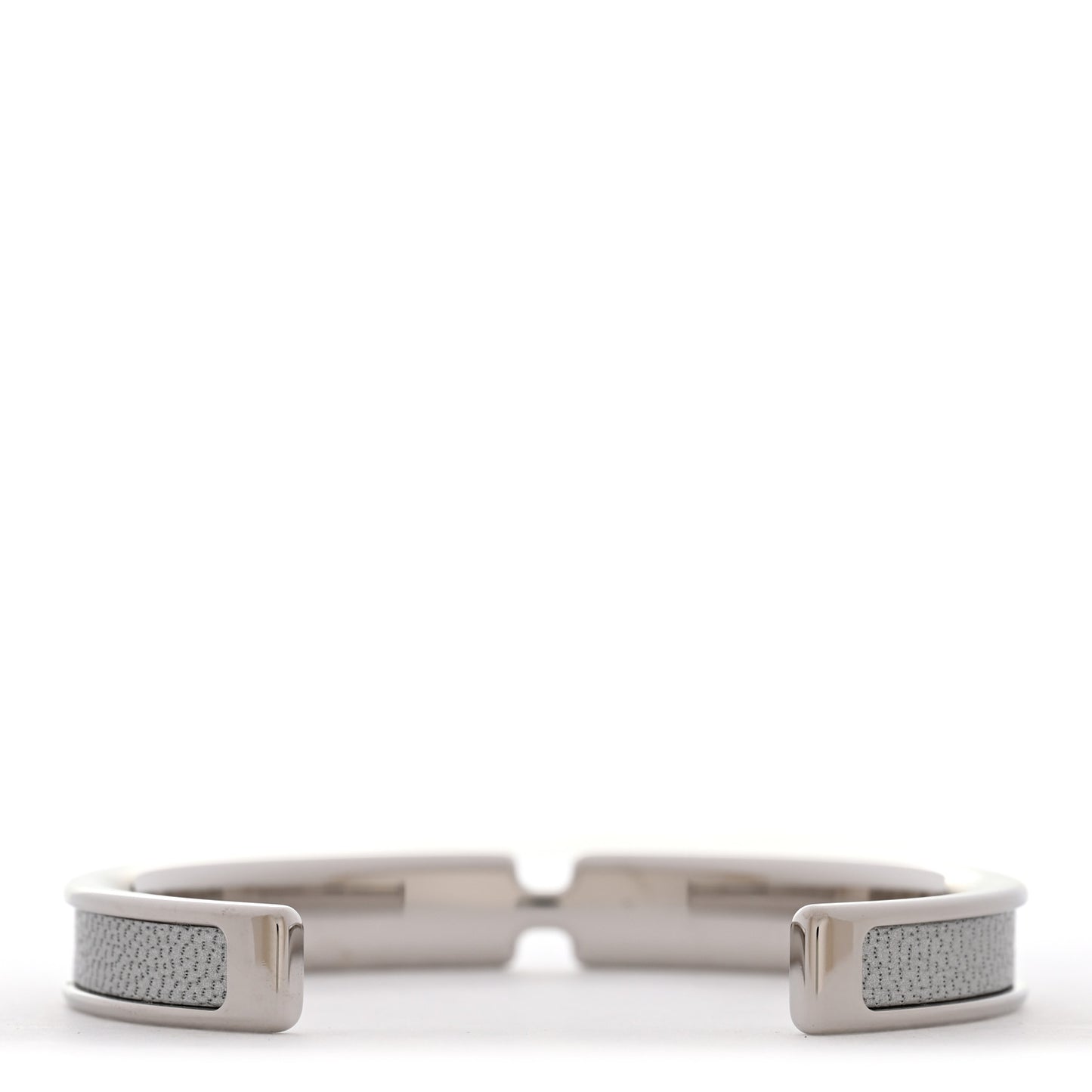 Metallic Chevre Chamkilight Olympe Bracelet T2 Silver