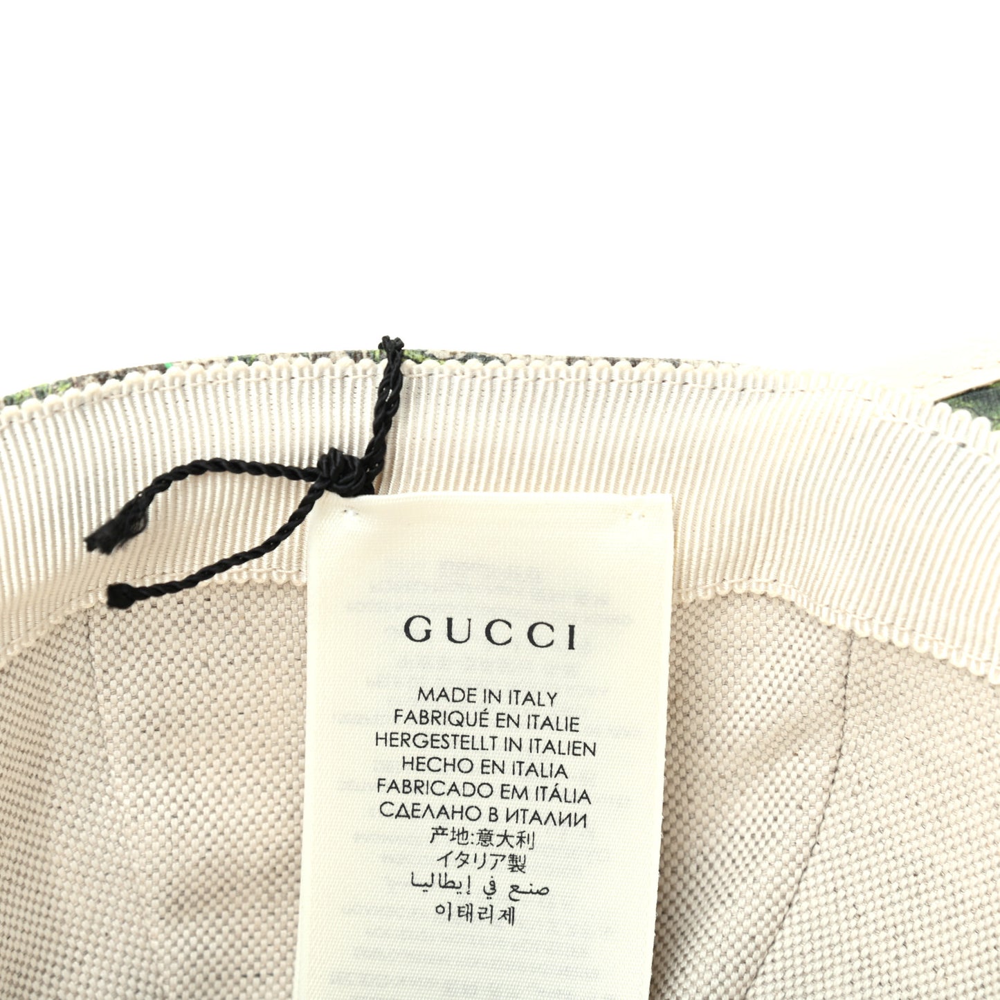 GG Supreme Flora Claudia Baseball Hat 56 S White