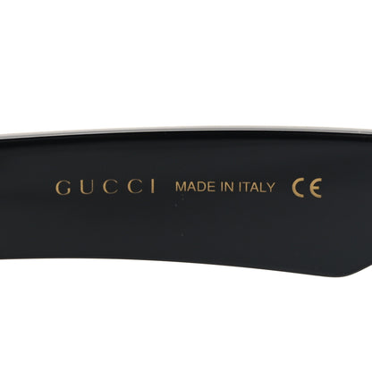 Gucci Rectangle 52mm Frame Sunglasses GG0998S Black 5 of 8