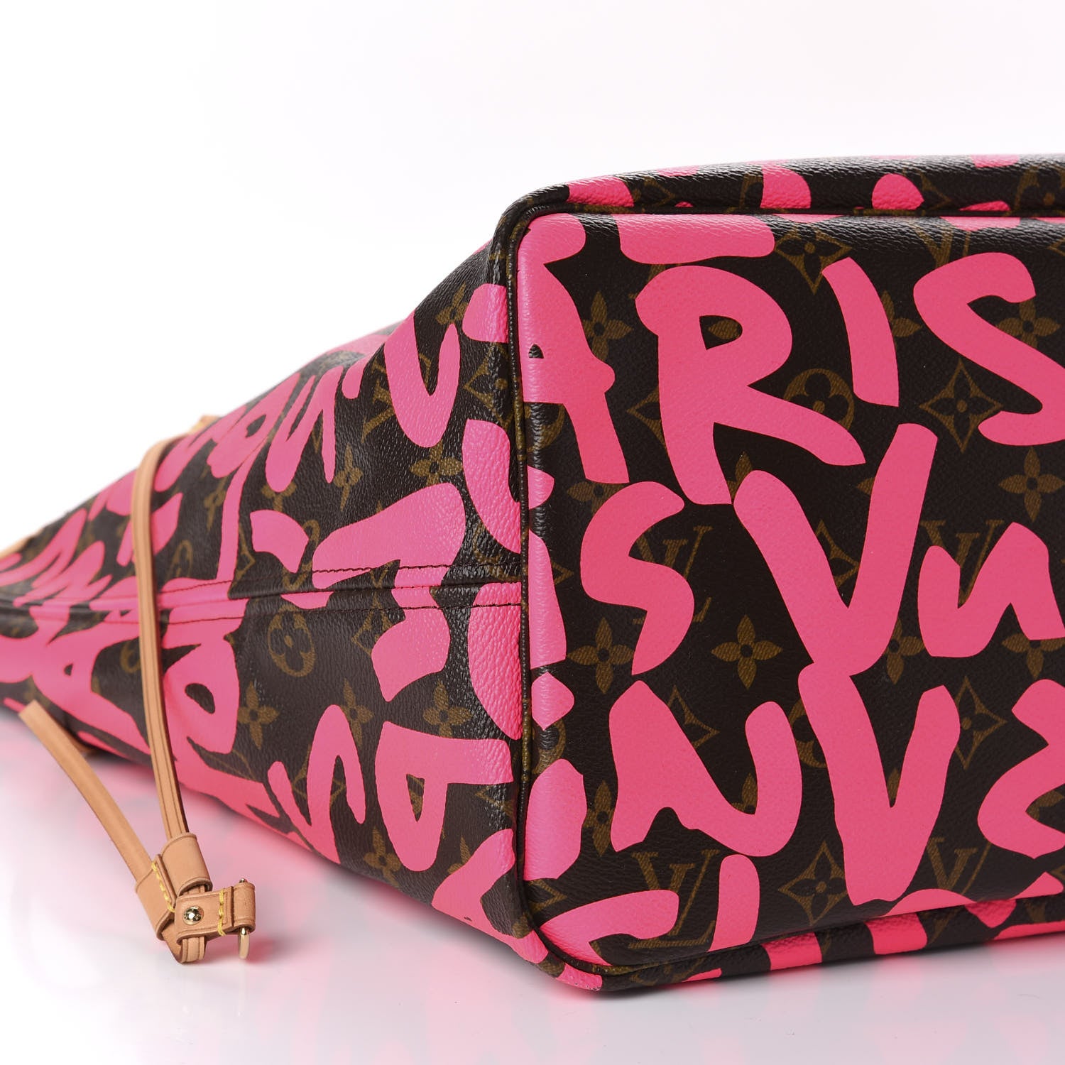 Louis Vuitton Monogram Graffiti Neverfull GM Fuchsia 6 of 10