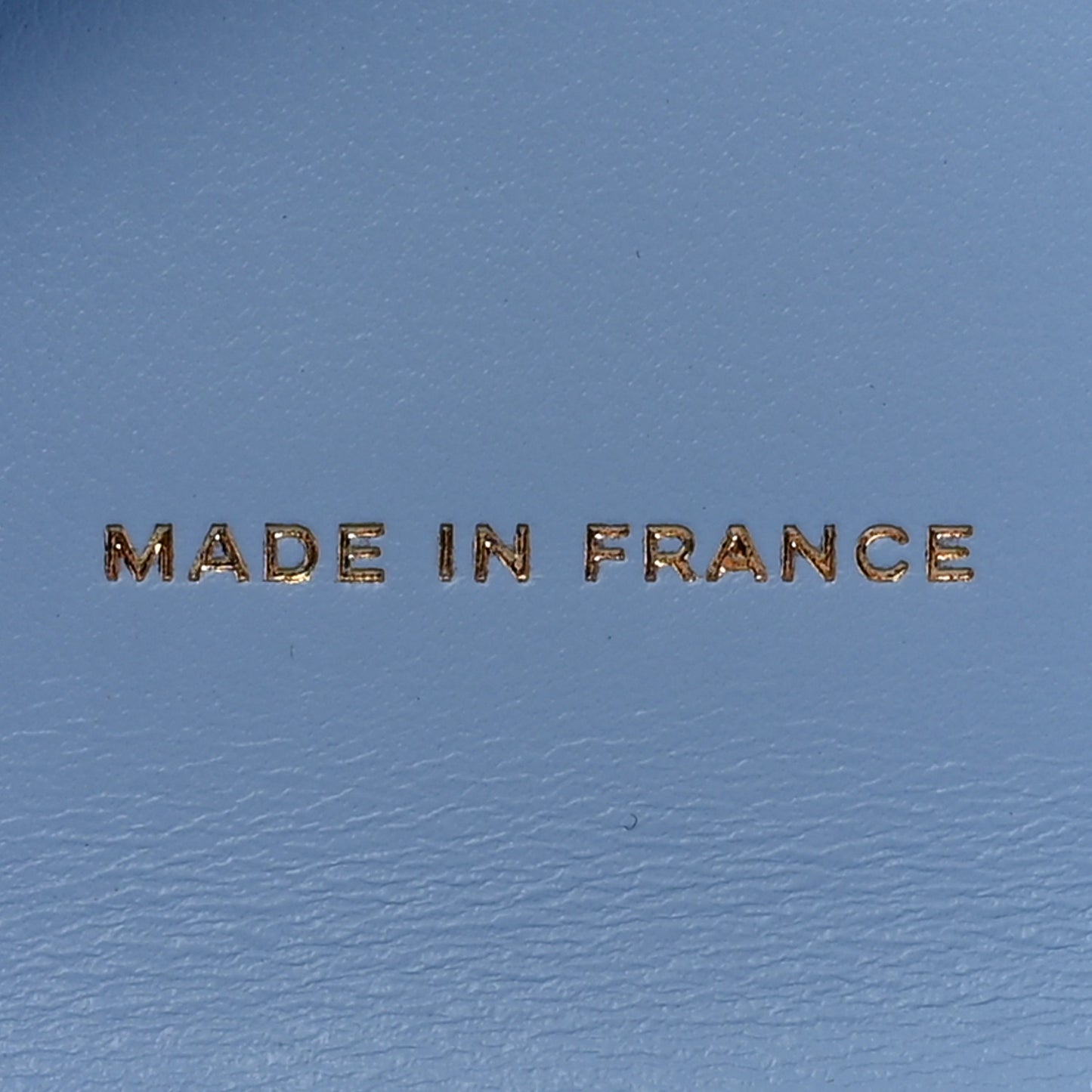 Caviar Quilted Compact Flap Wallet Light Blue