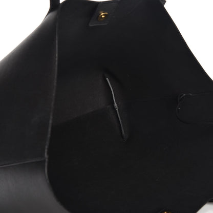 Saint Laurent Calfskin Large Shopping Tote Black 6 of 10