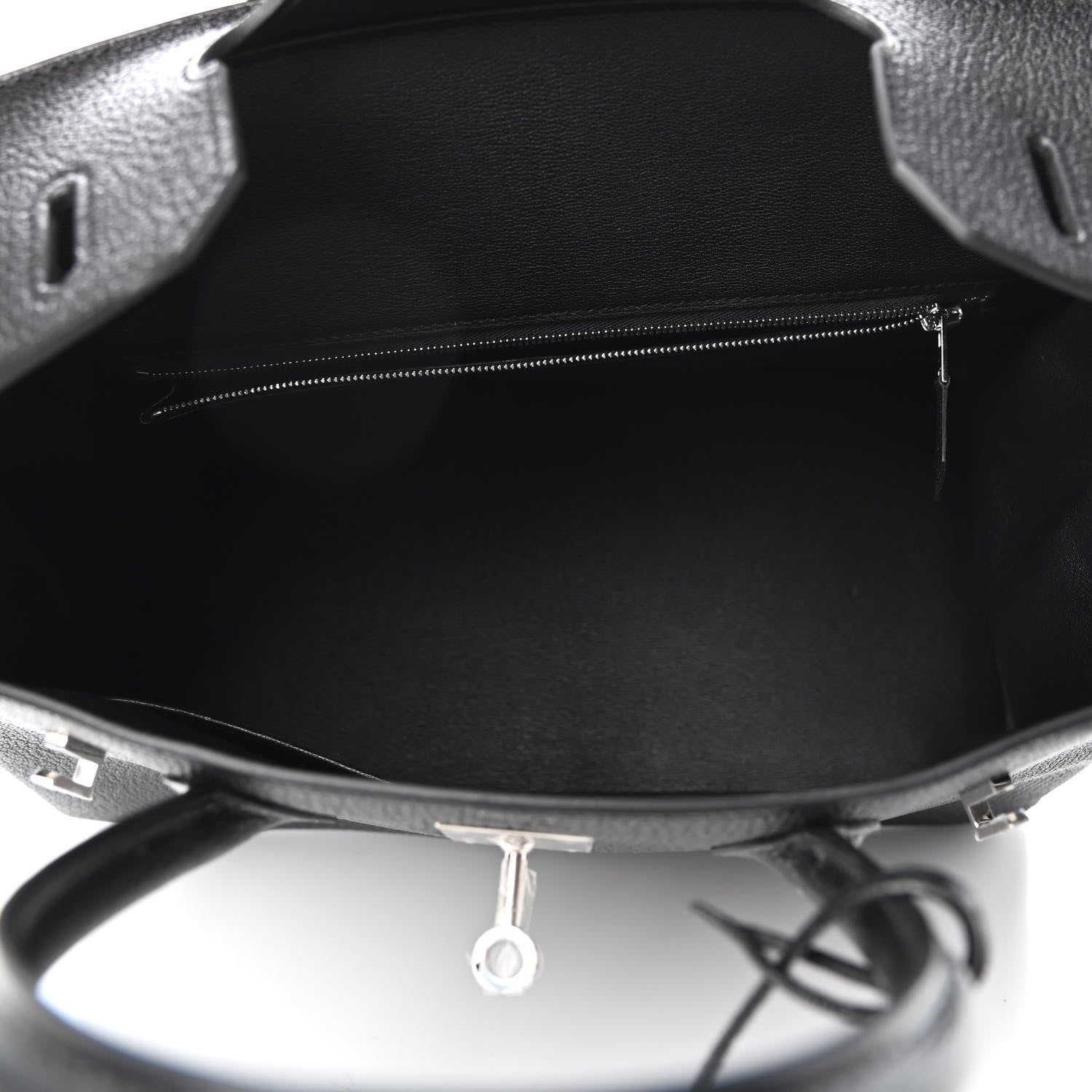 Hermes Chevre de Coromandel Birkin 30 Black 5 of 10