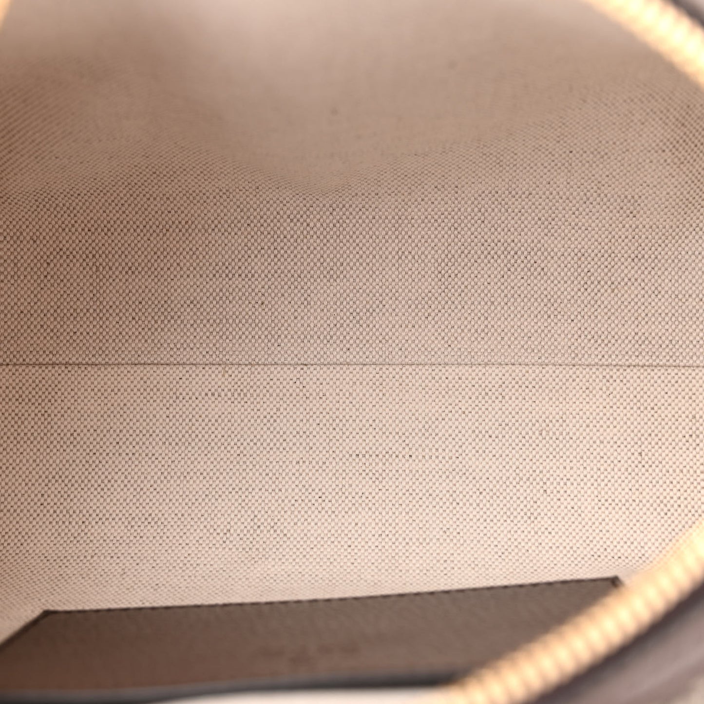 GG Supreme Monogram Textured Dollar Calfskin Web Mini Ophidia Top Handle Bag Beige Ebony New Acero