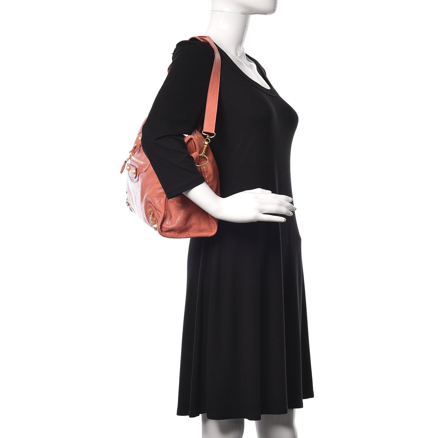 Agneau Giant 12 Gold Hardware City Rose Azalee Rose Jaipur