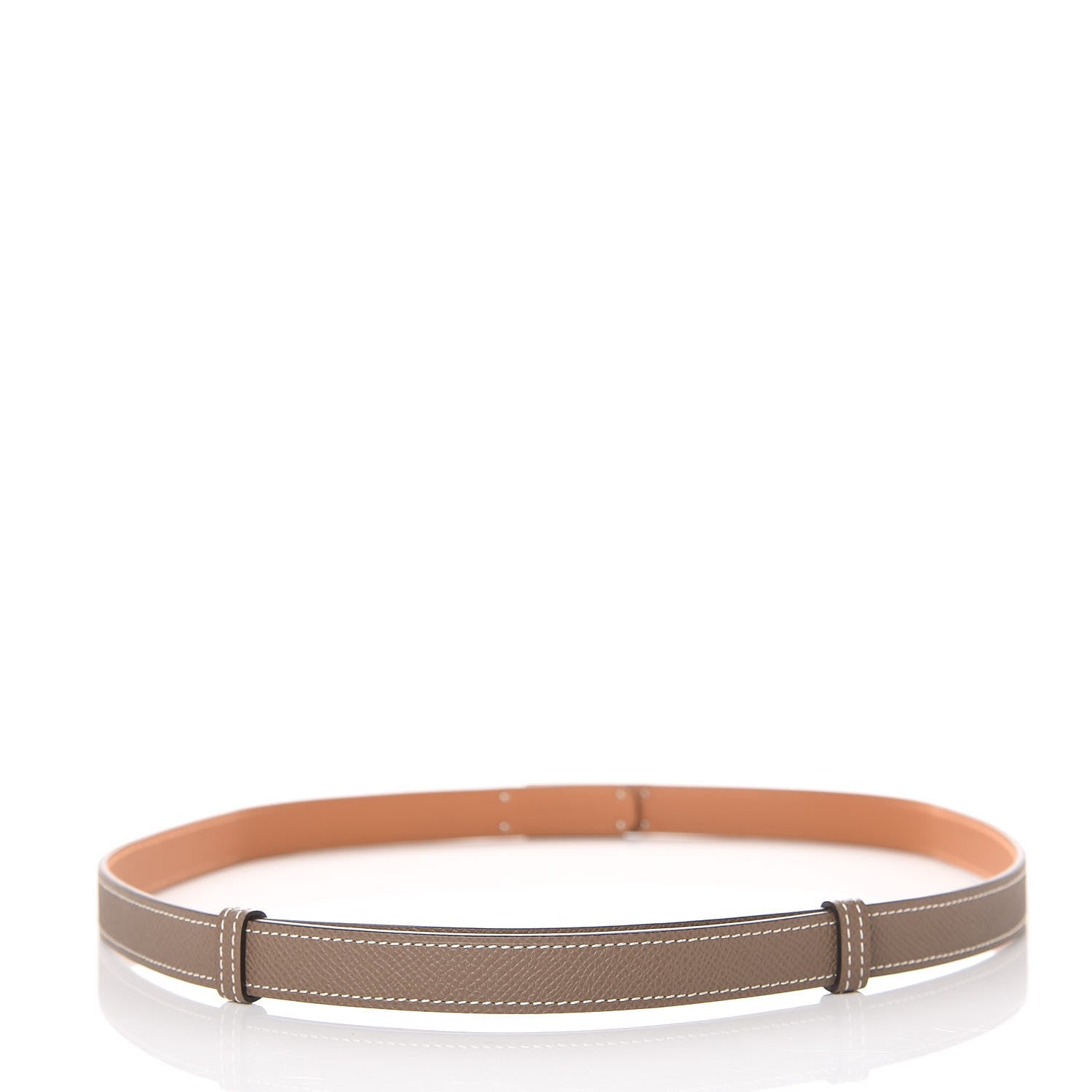 Hermes Epsom Kelly Belt Etoupe 3 of 6