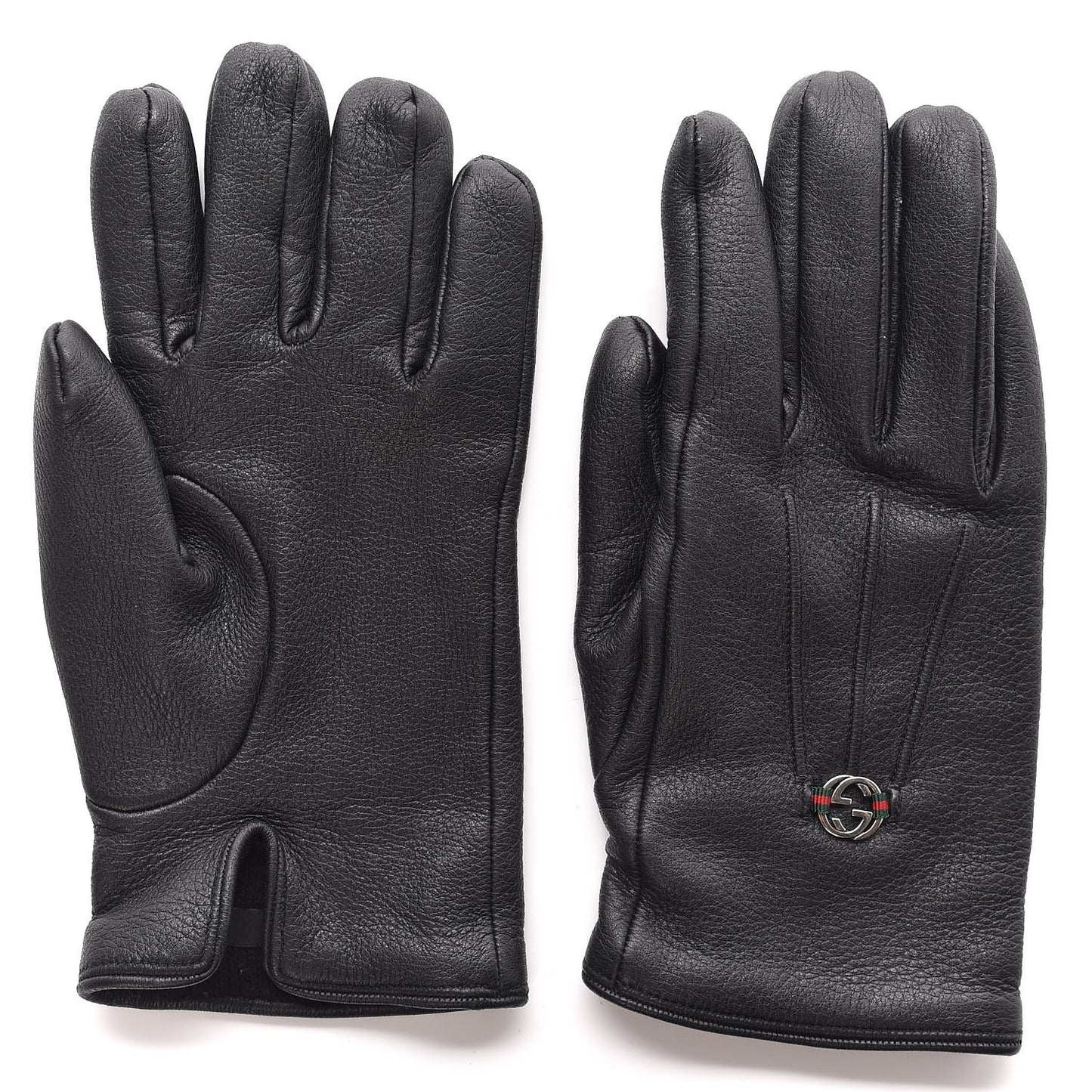 Napa Mens Interlocking G Gloves Black
