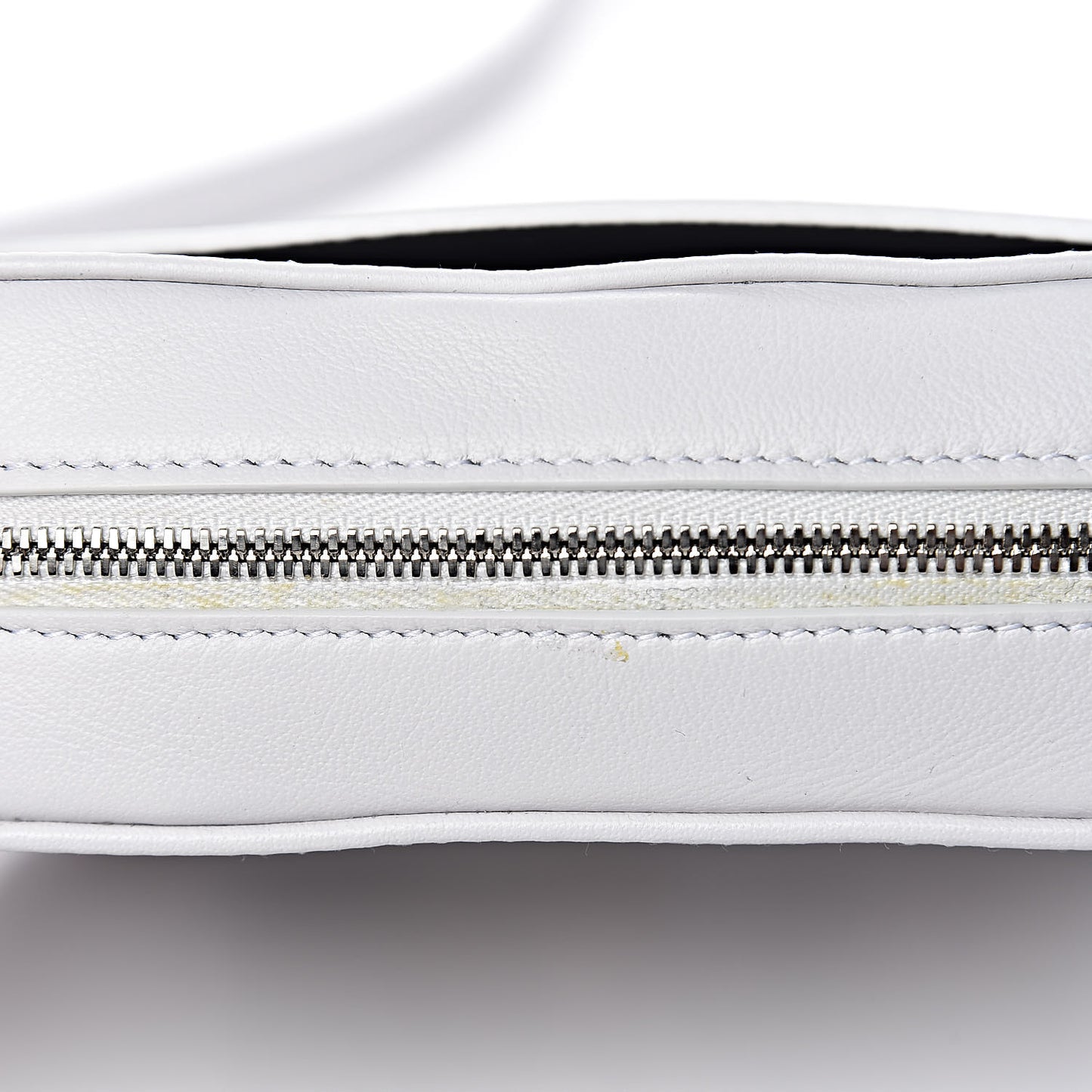 Calfskin Kittens Logo XS Everyday Camera Bag White