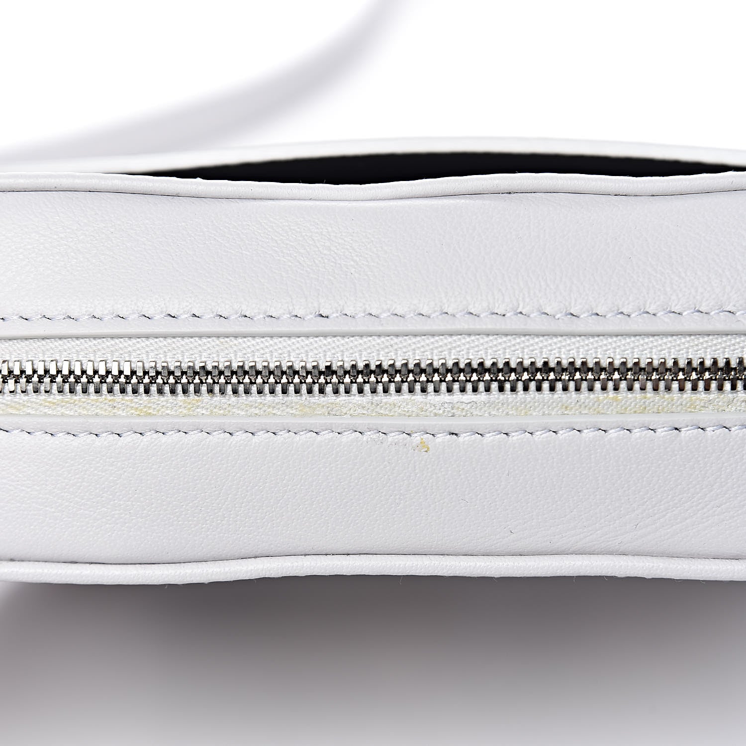 Balenciaga Calfskin Kittens Logo XS Everyday Camera Bag White 8 of 13