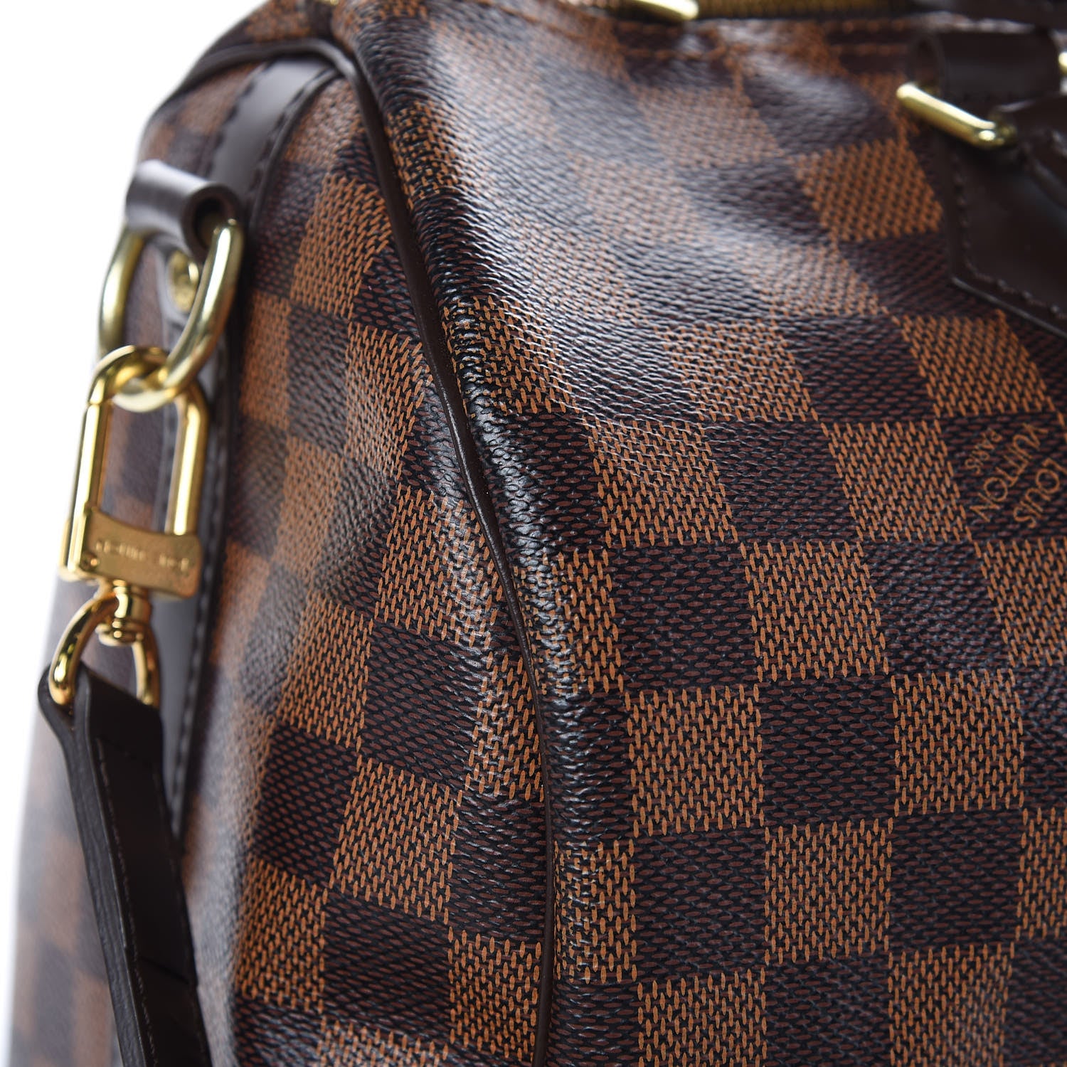 Louis Vuitton Damier Ebene Speedy Bandouliere 30 10 of 15