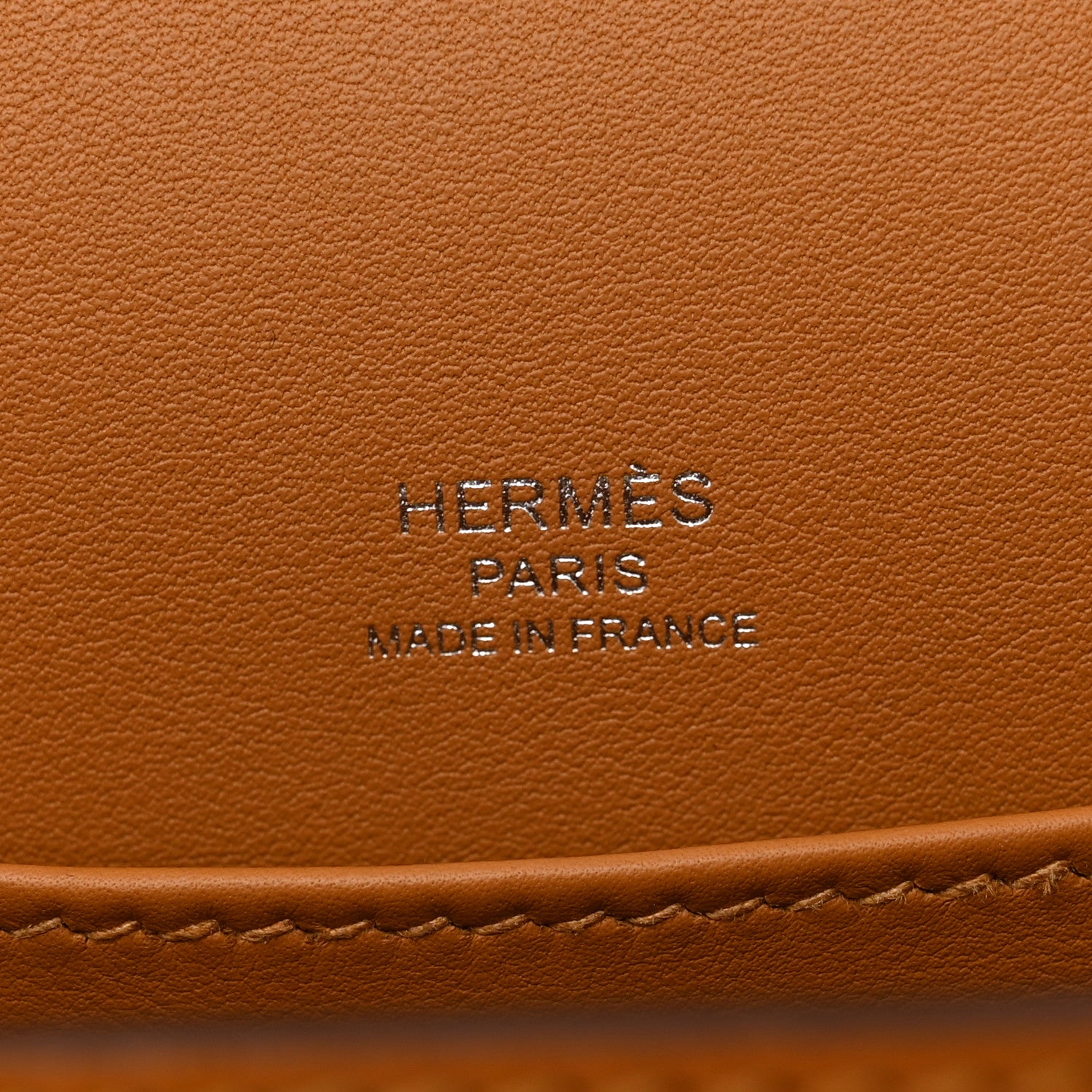Hermes Chevre Mysore Geta Caramel 6 of 11