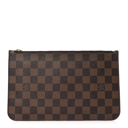 Louis Vuitton Damier Ebene Neverfull MM GM Pochette 1 of 9