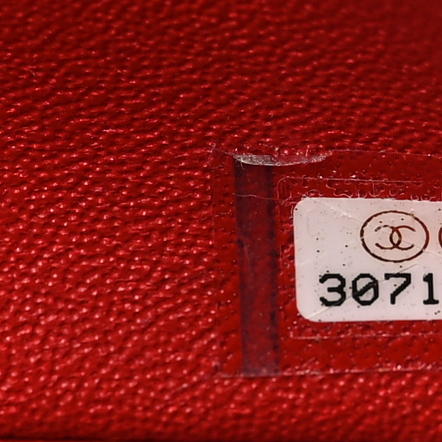Chanel Lambskin Quilted Mini Square Flap Dark Red 6 of 9