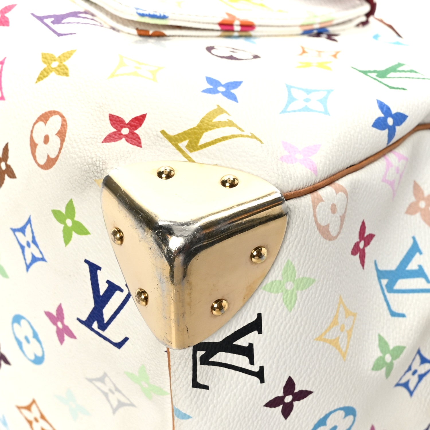 Louis Vuitton Monogram Multicolor Speedy 30 White 8 of 10