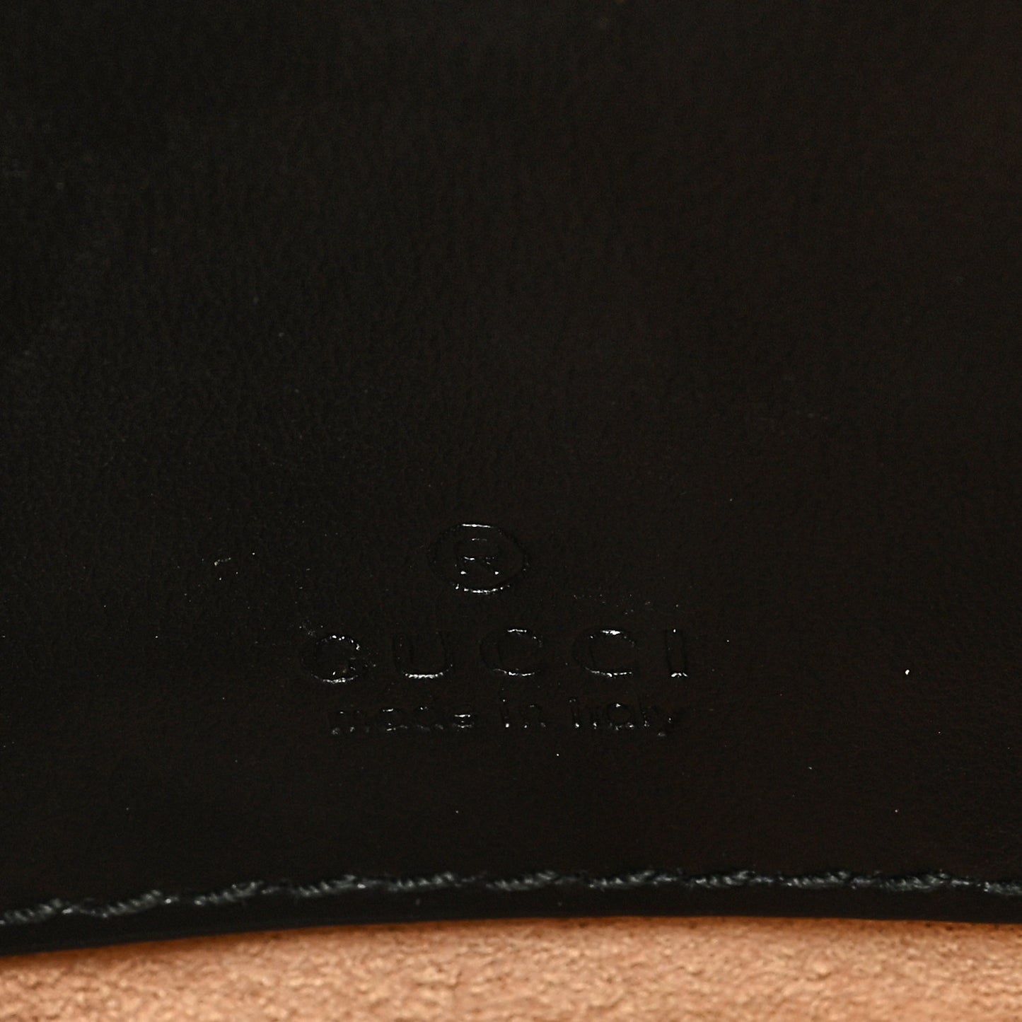 Calfskin Matelasse Mini GG Marmont Crossbody Bag Black