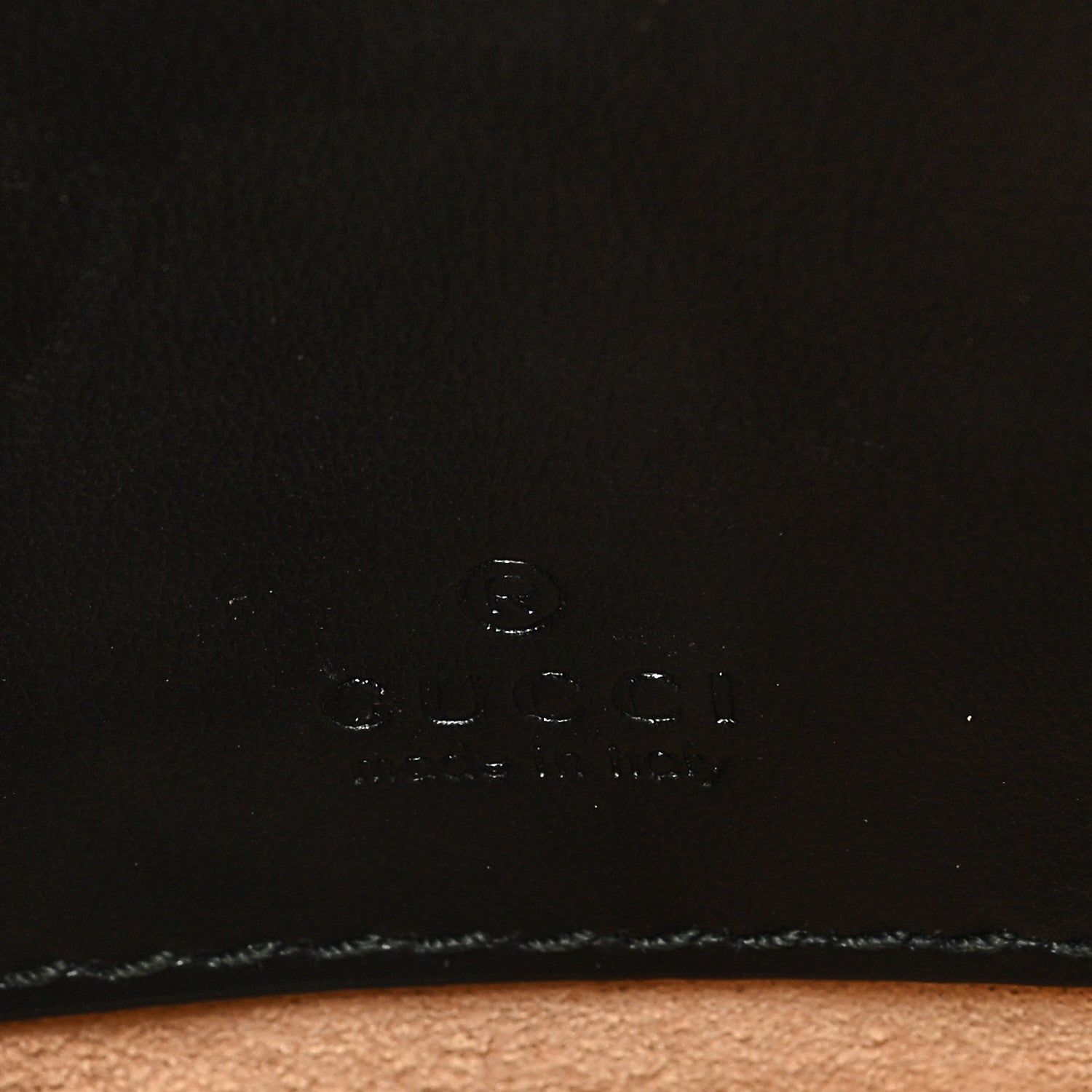 Gucci Calfskin Matelasse Mini GG Marmont Crossbody Bag Black 9 of 11