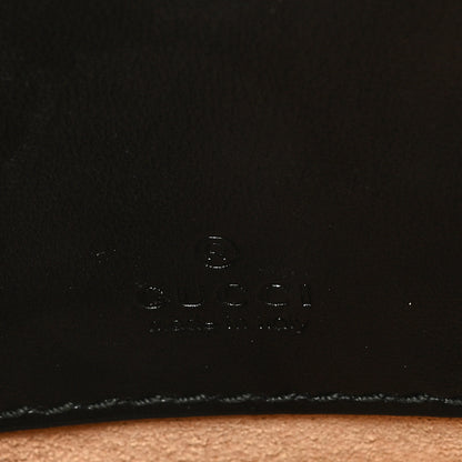 Gucci Calfskin Matelasse Mini GG Marmont Crossbody Bag Black 9 of 11
