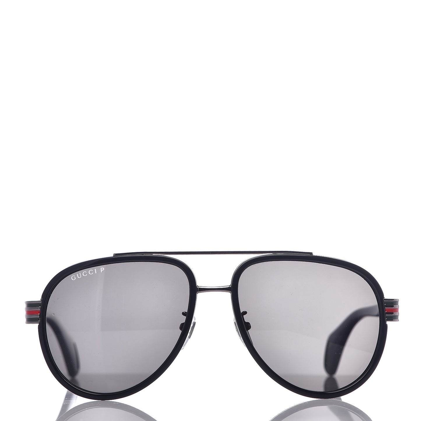 Acetate Aviator Sunglasses GG0447S Black