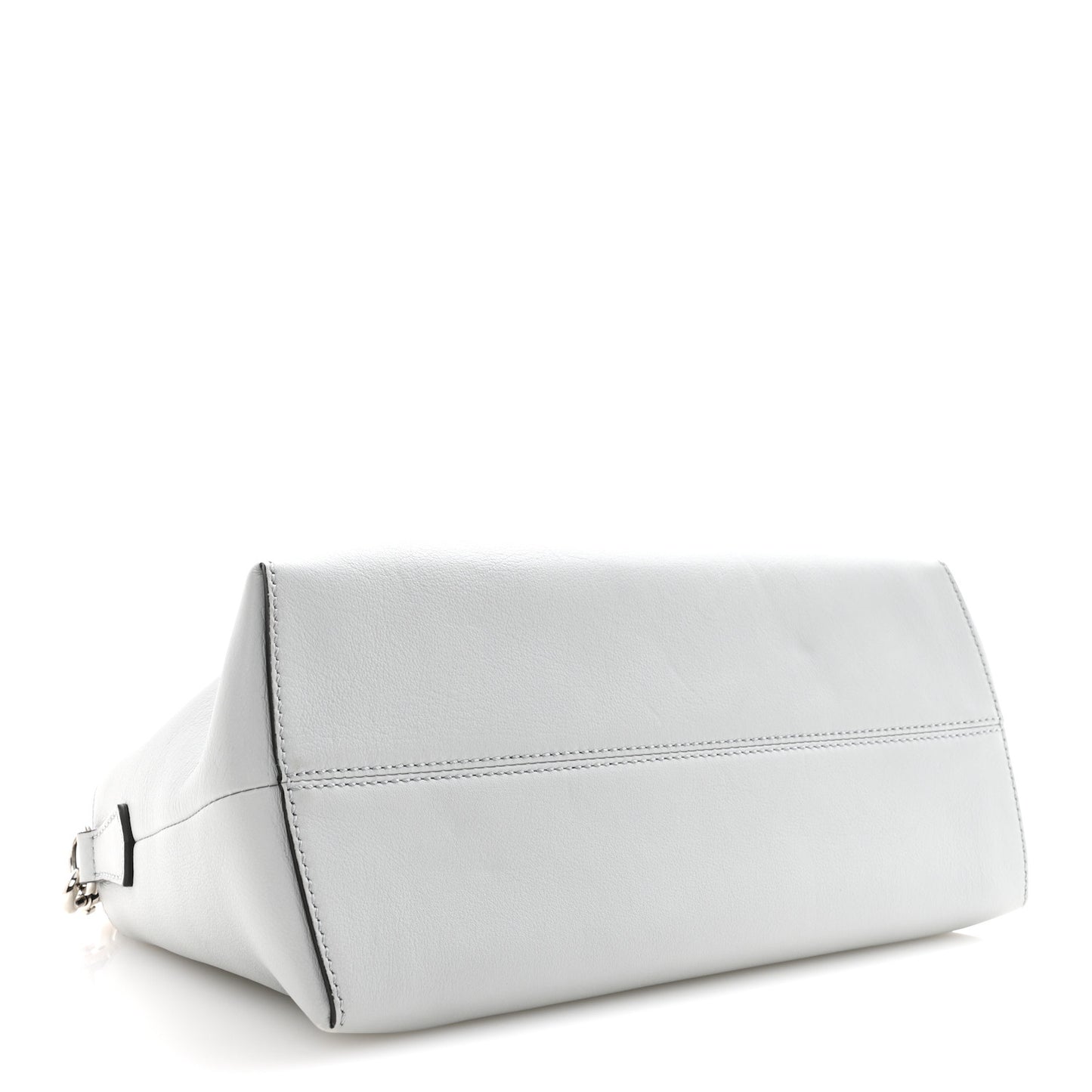 Vitello Dolce Pearl Scalloped Medium By The Way Boston Bag Grigio Perla