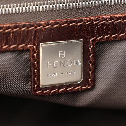 Fendi Zucca Calfskin Shopping Tote Tobacco 5 of 15
