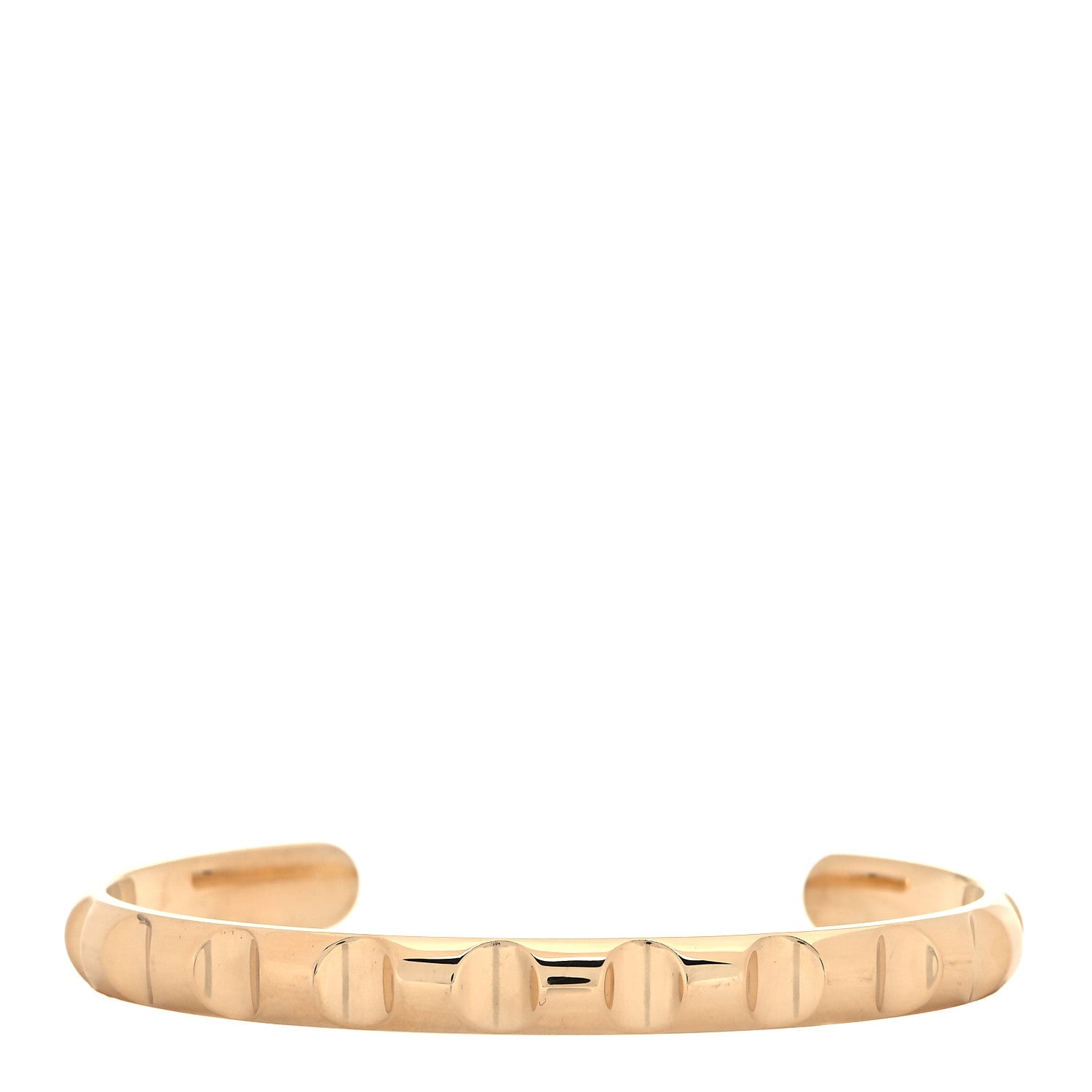 Tiffany 18K Yellow Gold Paloma Picasso Groove Cuff Bracelet 1 of 4
