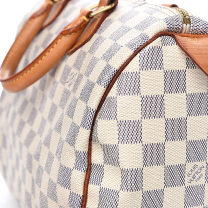 Louis Vuitton Damier Azur Speedy 30 10 of 17