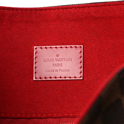 Louis Vuitton Damier Ebene Caissa Hobo Cherry 6 of 9