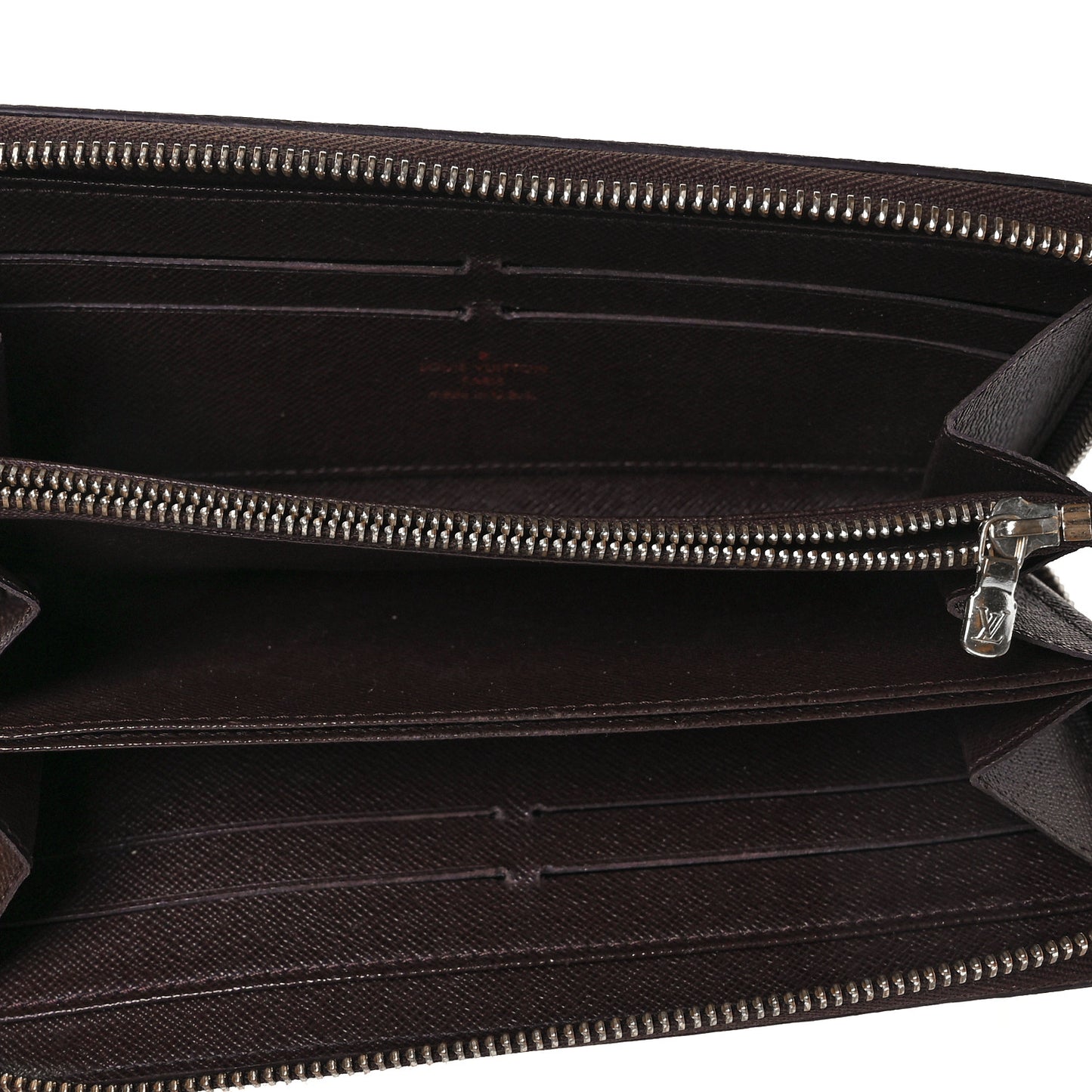 Damier Ebene Zippy Wallet