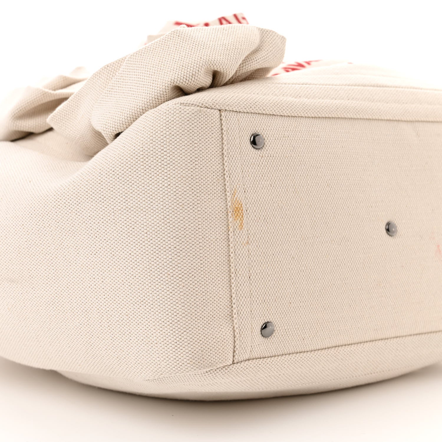 Valentino Garavani Canvas Large Atelier 09 Rose Blossom Edition Tote Bag Naturale 9 of 14