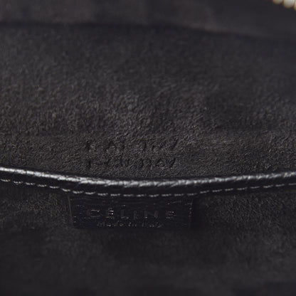 Celine Drummed Calfskin Nano Luggage Black 8 of 11