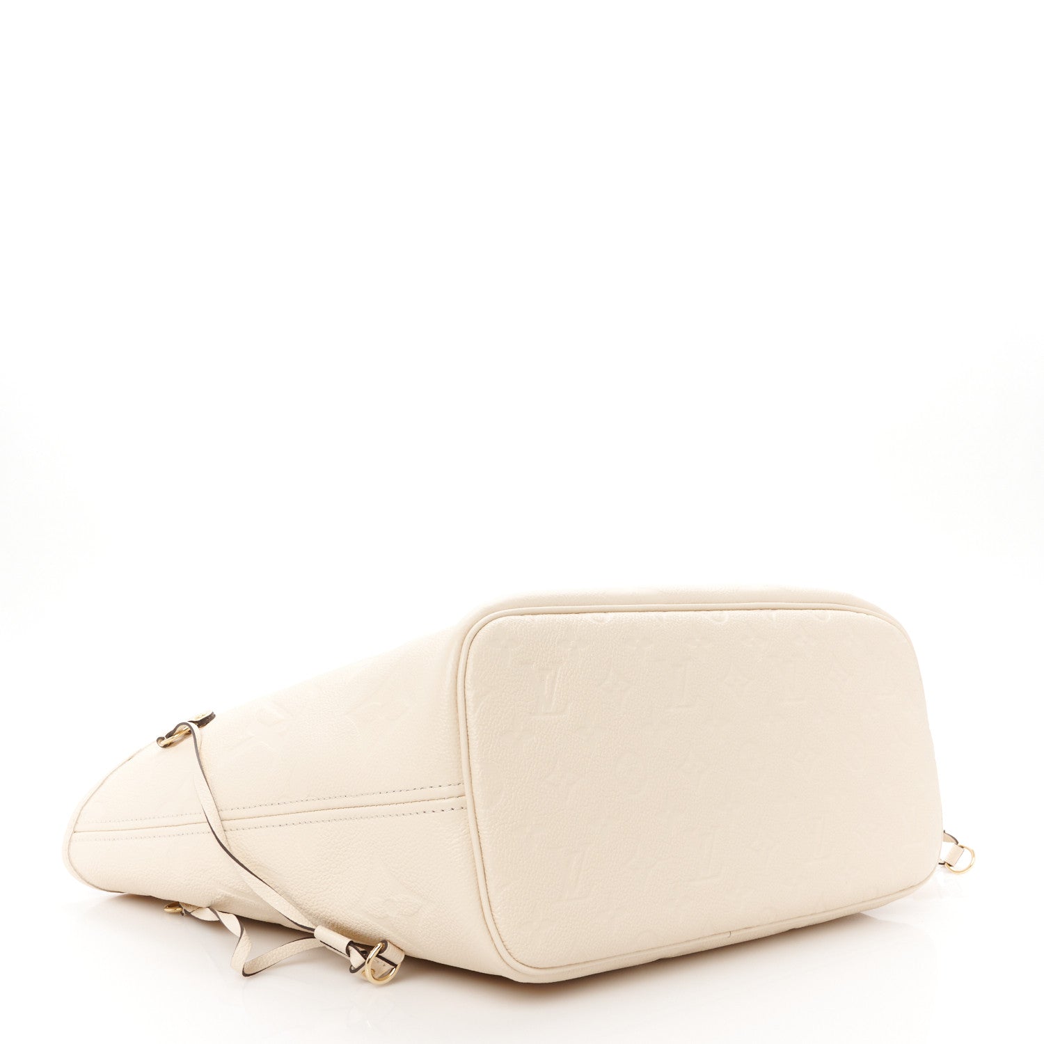 Louis Vuitton Empreinte Monogram Giant Neverfull MM Cream 5 of 11